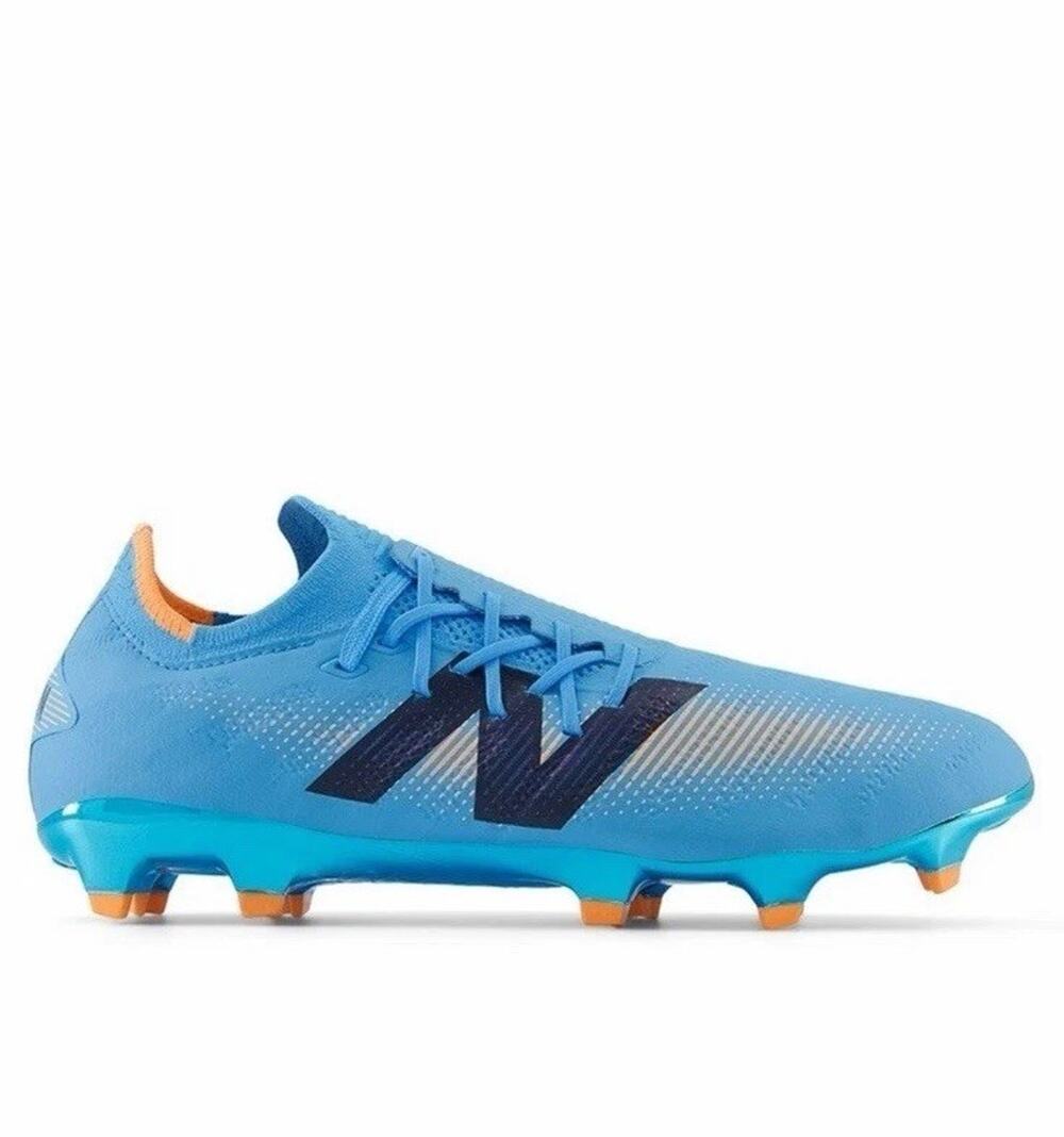 New Balance Furon V7+ Pro FG Soccer Cleats Men's Size 12.5 Team Sky Blue Mango